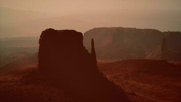 Monumento Valle con Desierto cañón en Estados Unidos foto