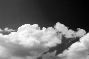 Black and White Beautiful sky background photo