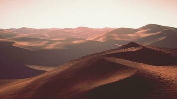 Aerial of Namibian Desert and Sand Dunes photo