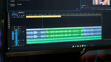 Video Bearbeitung Arbeit im Adobe Premiere