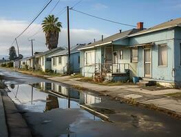 AI generated mobile home park in an age-restricted community in Oceano photo