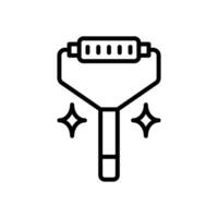 face roller icon. vector line icon for your website, mobile, presentation, and logo design.