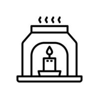 aromatherapy icon. vector line icon for your website, mobile, presentation, and logo design.