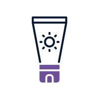 sunscreen icon. vector dual tone icon for your website, mobile, presentation, and logo design.