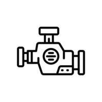 engine icon. vector line icon for your website, mobile, presentation, and logo design.