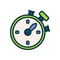 stopwatch icon. vector filled color icon for your website, mobile, presentation, and logo design.