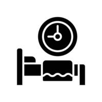 sleeping time icon. vector glyph icon for your website, mobile, presentation, and logo design.