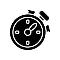 stopwatch icon. vector glyph icon for your website, mobile, presentation, and logo design.