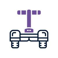 segway icon. vector dual tone icon for your website, mobile, presentation, and logo design.