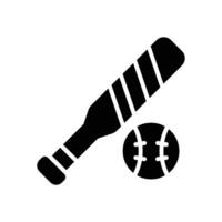 baseball icon. vector glyph icon for your website, mobile, presentation, and logo design.