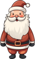 fofa santa claus desenho animado personagem plano Projeto grampo arte, png Arquivo não fundo