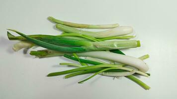 fresh green onions to complement your design photo