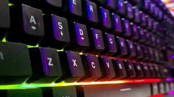 Love RGB mechanical keyboard photo technology