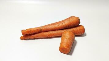 Fresh carrot isolated photo for your design needs