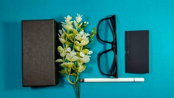 Black box photo for your business product packaging mockup