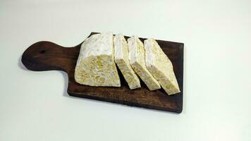 Indonesian tempeh is delicious and many people like it photo
