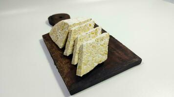 Indonesian tempeh is delicious and many people like it photo