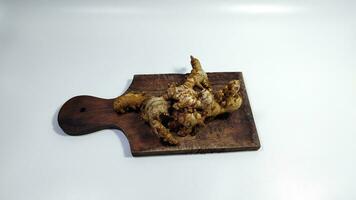 Isolated ginger spice for your design needs and easy to apply photo