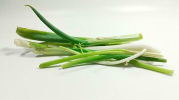 fresh green onions to complement your design photo