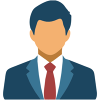 AI generated Young Businessman Office png