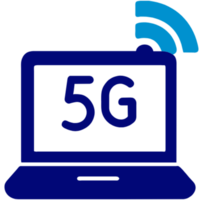 ai generado 5g chip tecnología png