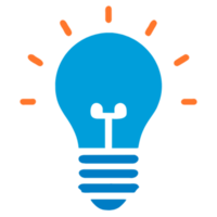 AI generated Light Bulb  Idea png