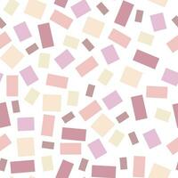 Confetti pattern in pastel color vector