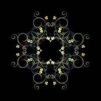 Decorative frames, Retro ornamental frame, Vintage rectangle ornaments and ornate border vector