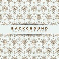 Seamless pattern background design, with floral style vector