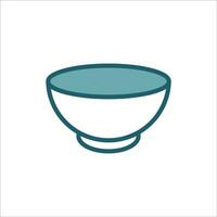 bowl icon vector design template simple and clean