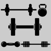 gym fitness vector Setup elements