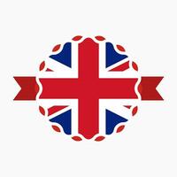 seamless pattern of union jack flag. vector illustration. template