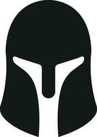 spartan helmet icon in flat style. isolated on transparent background. use for safety Greek gladiator design elements emblems create for logo, label, sign, symbol. Vector for apps and website