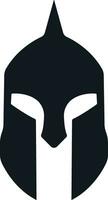 espartano casco icono en plano estilo. aislado en transparente antecedentes. utilizar para la seguridad griego gladiador diseño elementos emblemas crear para logo, etiqueta, firmar, símbolo. vector para aplicaciones y sitio web