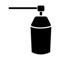 lubricant spray can icon vector illustration on white background