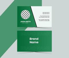 Free Vector Modern And Minimal Business Card Template.