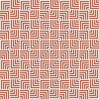 White and brown seamless abstract geometric overlapping squares pattern vector