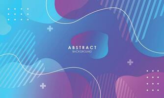 Modern abstract background with gradients multicolor design vector