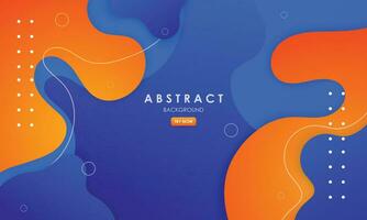 Modern abstract background with gradients multicolor design vector