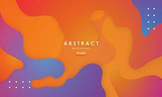 Modern abstract background with gradients multicolor design vector