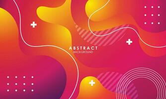 Modern abstract background with gradients multicolor design vector