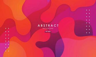 Modern abstract background with gradients multicolor design vector