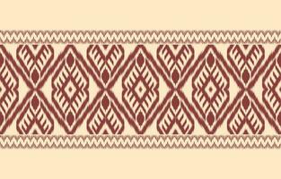 Ethnic abstract ikat art. Aztec ornament print. geometric ethnic pattern seamless  color oriental.  Design for background ,curtain, carpet, wallpaper, clothing, wrapping, Batik, vector illustration.