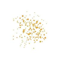 Vector abstract confetti and glossy glitter ribbon for party holiday background