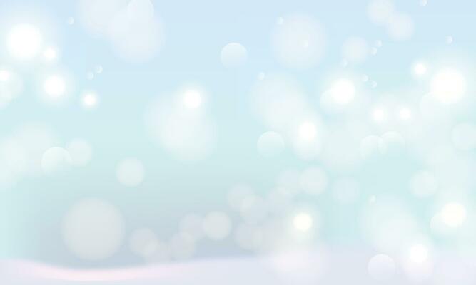 Vector beautiful blue bokeh soft blurred background