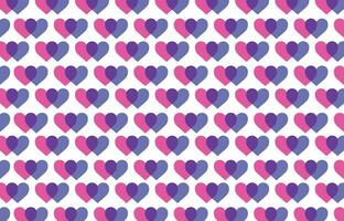 heart shape background pattern vector