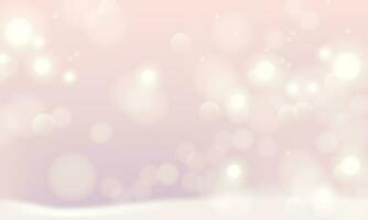 Vector beautiful pink bokeh soft blurred background