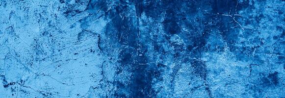 Modern turquoise limestone texture in blue light seam home wall paper concept for flat Christmas wide background, Back concrete table top floor, wall paper granite pattern, grunge seamless surface photo