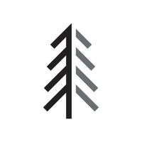 Pine tree logo vector