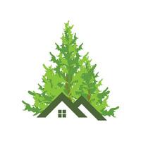 Pine tree logo vector